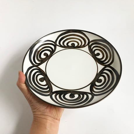 波佐見焼 馬の目 大皿〈新品〉