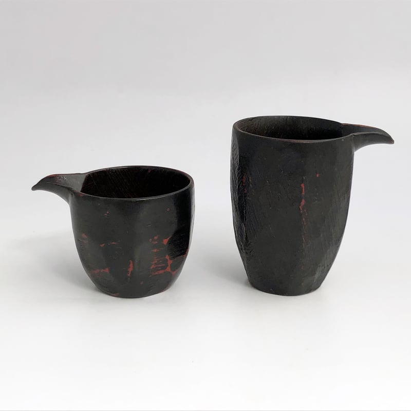 曙塗 片口(大・小)セット | 器屋 HAKOBE 曙塗 片口(大・小)セット | 器屋 HAKOBE