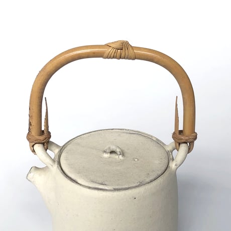 加藤益造 急須 白〈新品〉