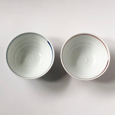 有田焼 其泉 渦線文 飯碗〈新品〉