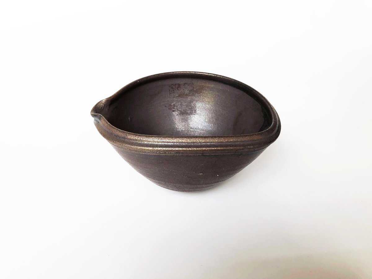 丹波焼 丹泉窯 片口鉢（ツヤ）〈新品〉 | 器屋 HAKOBE