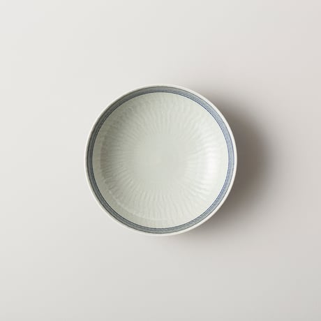 波佐見焼 藍駒 大鉢〈新品〉