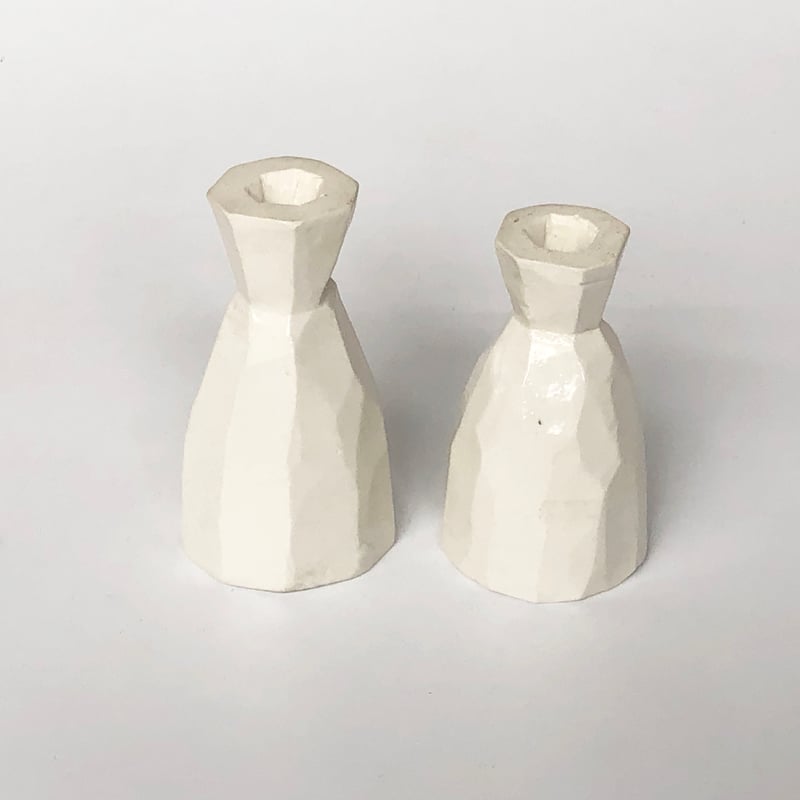 河村岳志 足つきぐい呑み 白 2セット〈新品〉 | 器屋 HAKOBE