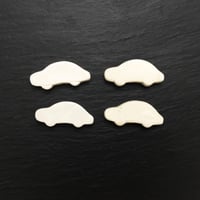 箸置き　くるま 4セット〈新品〉