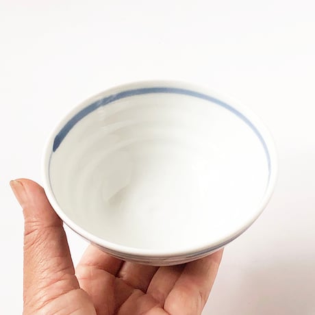 有田焼 其泉 渦線文 飯碗〈新品〉