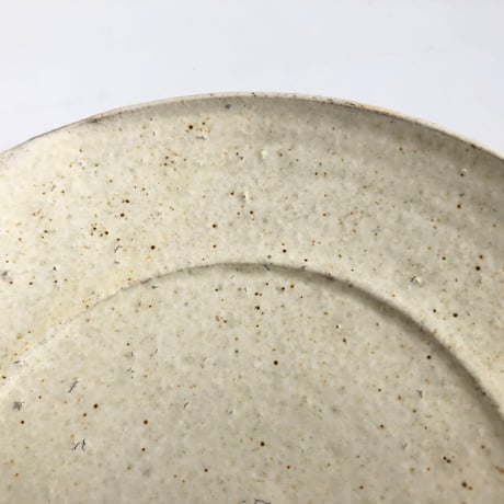 鈴木史恵 リム皿 白〈新品〉