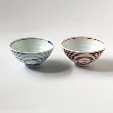 有田焼 其泉 渦線文 飯碗〈新品〉