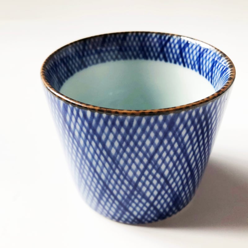 有田焼 其泉 藍千綾福文 そば猪口〈新品〉 | 器屋 HAKOBE