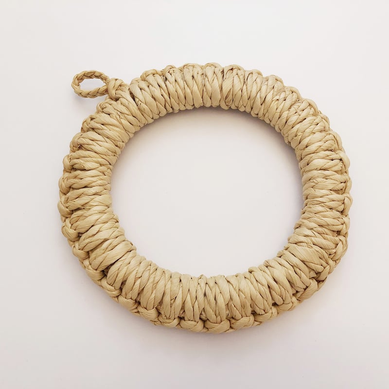 わらの鍋敷き（中）〈新品〉 | 器屋 HAKOBE