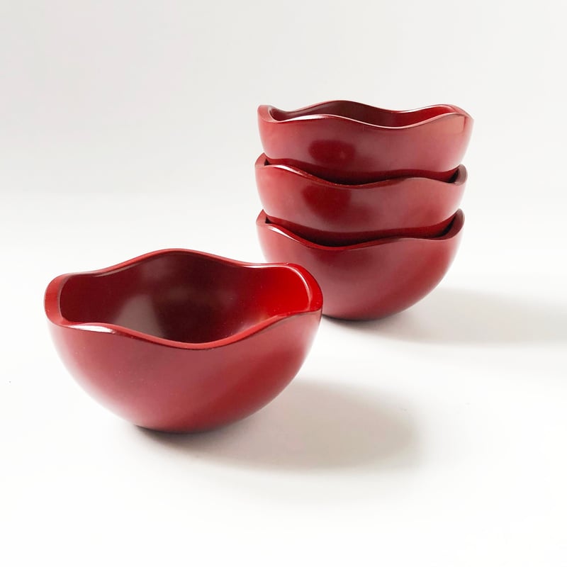 漆塗り 福梅 豆鉢〈新品〉 | 器屋 HAKOBE