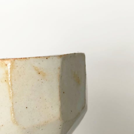 河村岳志 足つきお猪口 淡灰〈新品〉