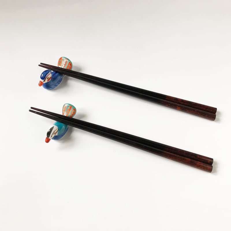 有田焼 其泉 おしどり ペア箸置き〈新品〉 | 器屋 HAKOBE