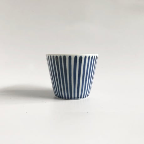 砥部焼 梅山窯 そば猪口 （小）十草〈新品〉