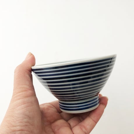 波佐見焼 藍駒 茶碗〈新品〉