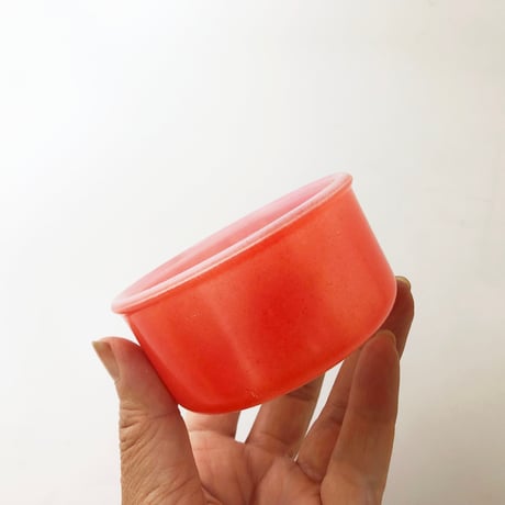 アルコパル ミルクガラス ココット〈古物〉