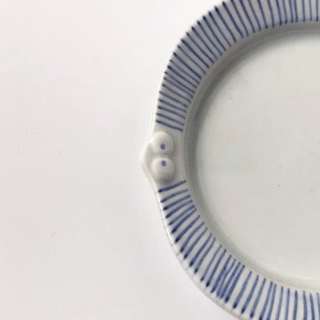 有田焼 其泉 ひらめ皿〈新品〉
