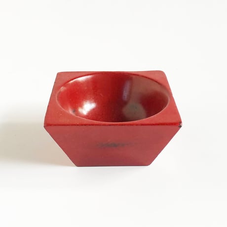 紀州漆器 ミニ鉢 四角〈新品〉