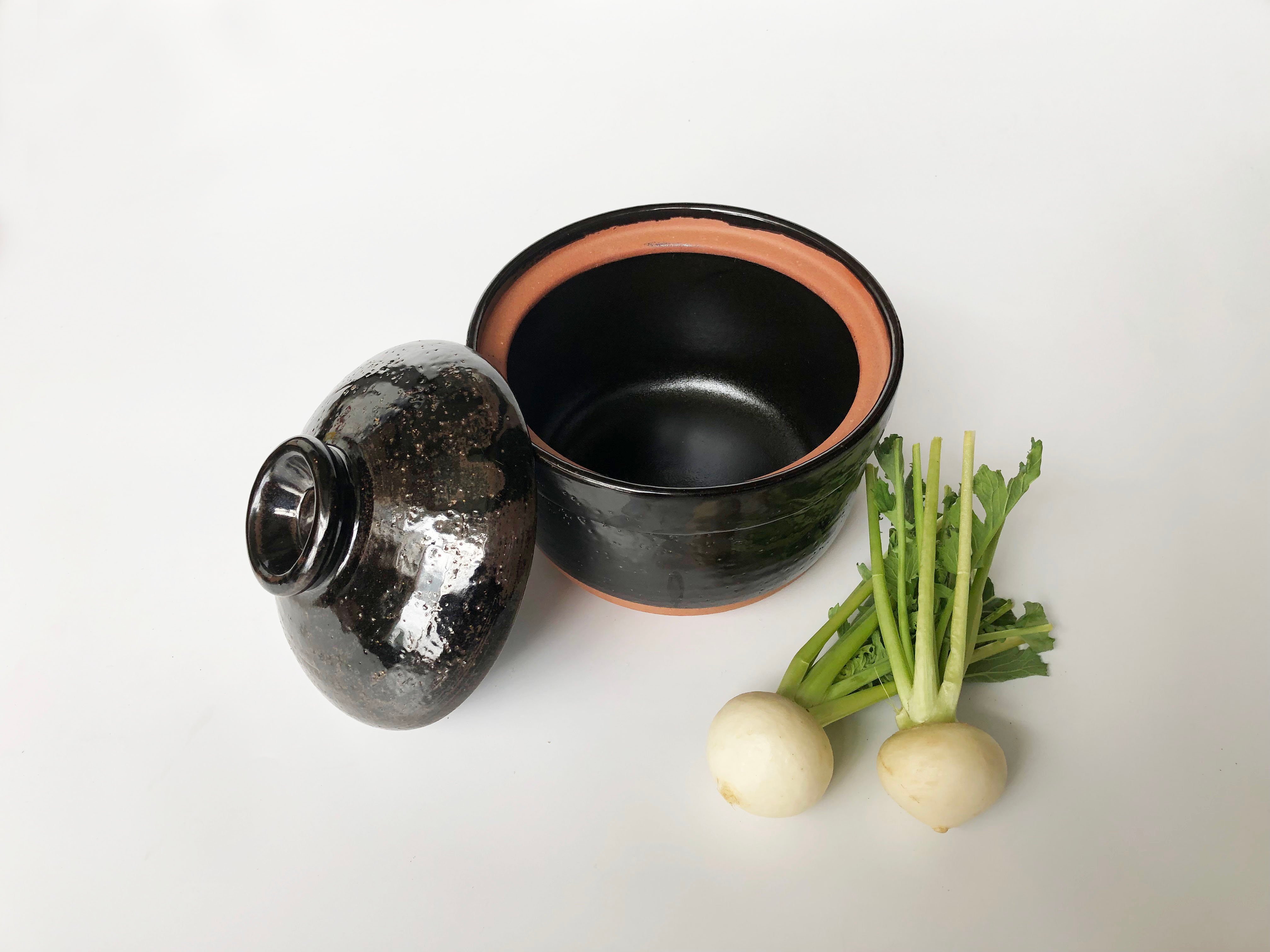 伊賀焼 長谷園のつけもの名人 丸型〈新品〉 | 器屋 HAKOBE