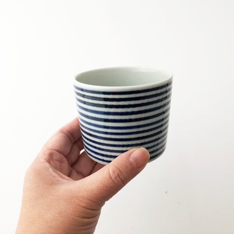 波佐見焼 藍駒 そば猪口〈新品〉