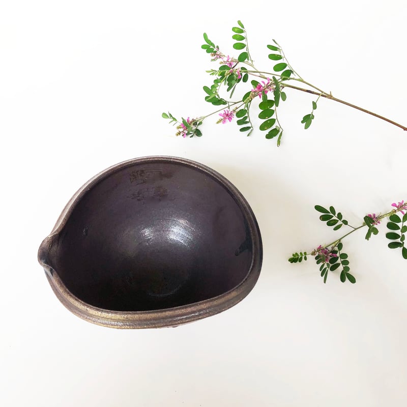 丹波焼 丹泉窯 片口鉢（ツヤ）〈新品〉 | 器屋 HAKOBE