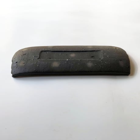 長皿 墨色裏水玉〈新品〉