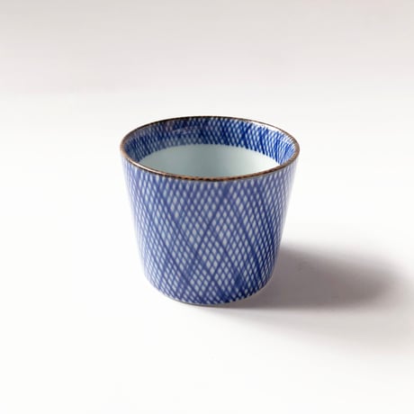 有田焼 其泉 藍千綾福文 そば猪口〈新品〉