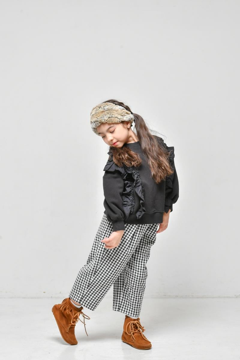 needleworks T/C裏起毛フリルトレーナー | ふたばNagasaki