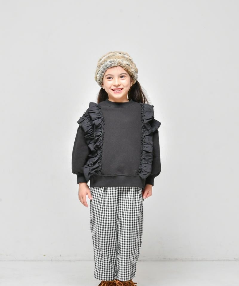 needleworks T/C裏起毛フリルトレーナー | ふたばNagasaki