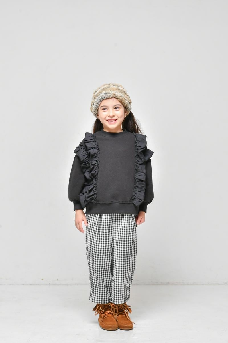 needleworks T/C裏起毛フリルトレーナー | ふたばNagasaki