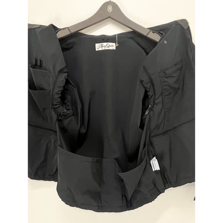 Share Spirit・PEACE NO FAKE・前ファス・マルチベスト・ブラック・size M