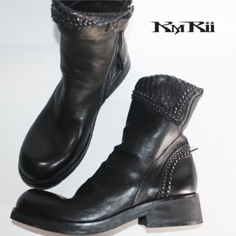 KMRii ・ケムリ・CRUSH SHORT BOOTS・ショートブーツ・入荷！