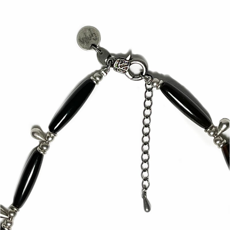 gunda × GARA・Ancient Stealth Necklace・BLACK | MEGA