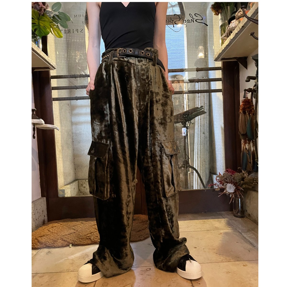 Share Spirit・Velvet Pants ・イージーワイド カーゴパンツ | MEGA