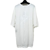 KMRii ・ケムリ・Serpent Cross Cut/MB・White T・カットソー