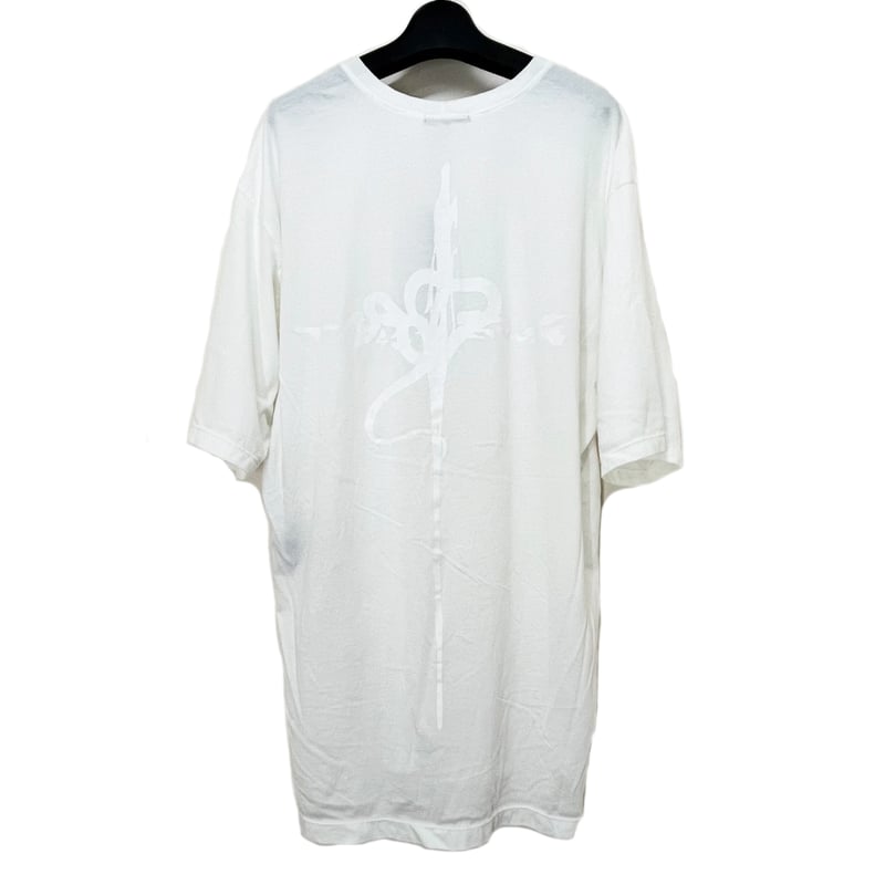 KMRii ・ケムリ・Serpent Cross Cut/MB・White T・カットソー |