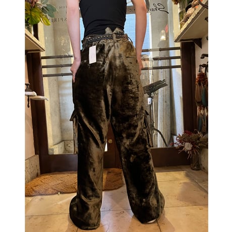 Share Spirit・Velvet Pants ・イージーワイド カーゴパンツ