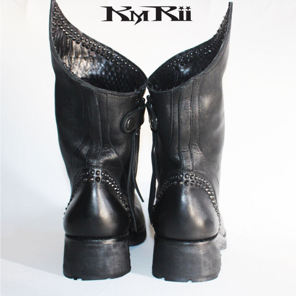 KMRii（ケムリ） ブーツ 楽天市場】KMRii／ケムリ／CHROME ZIP BOOTS