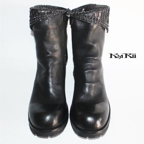 KMRii ・ケムリ・CRUSH SHORT BOOTS・ショートブーツ・入荷！
