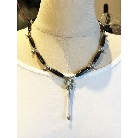 gunda × GARA・Ancient Stealth Necklace・BLACK
