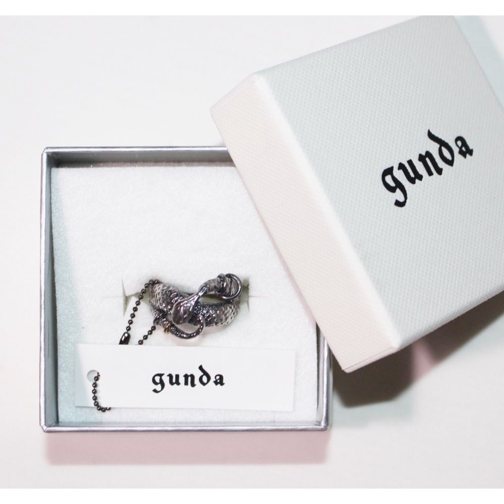 gunda ・ガンダ・VENOM RING・silver925・スネイクリング | MEGA