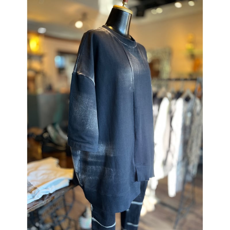 KMRii ・ケムリ・Asymmetry Terry Top/MB・カットソー | MEGA