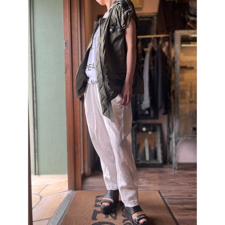 Share Spirit・PEACE NO FAKE・前ファス・マルチベスト・Olive・size S