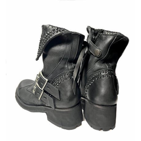 KMRii ・CRUSH  SHORT BOOTS 04・size.37・レディースショートブーツ！
