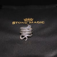 MEGA  ORIGINAL SNAKE RING/SILVER925