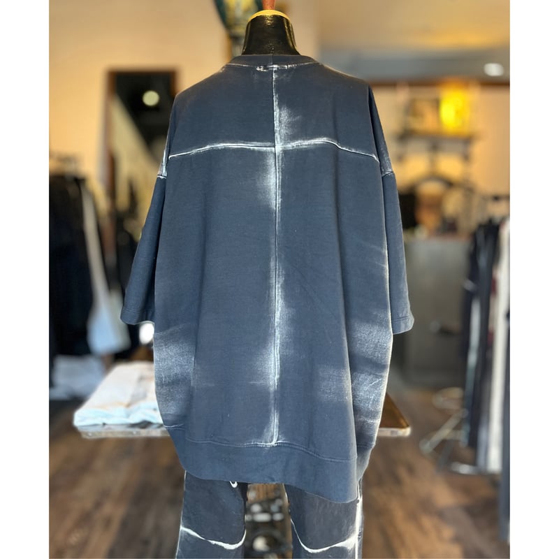 KMRii ・ケムリ・Asymmetry Terry Top/MB・カットソー | MEGA