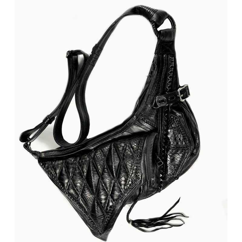 KMRii ・ケムリ・ KB-Shoulder/Domino-02・ショルダーバッグ | MEGA