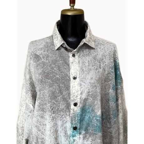 KMRii ・ケムリ・ Powder Storm Shirt 05・コットンシャツ