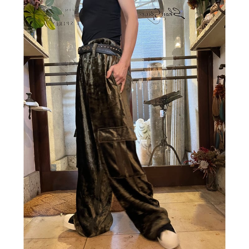 Share Spirit・Velvet Pants ・イージーワイド カーゴパンツ | MEGA