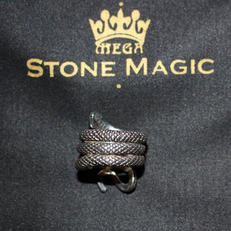 MEGA  ORIGINAL SNAKE RING/SILVER925