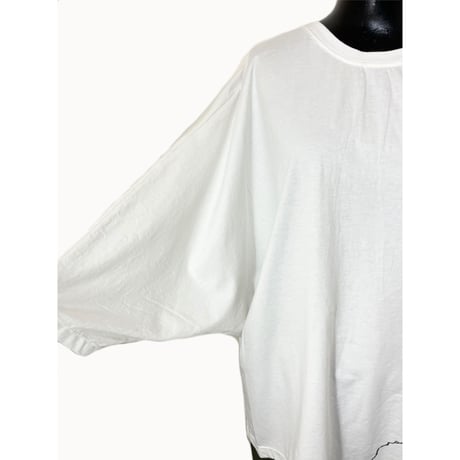 KMRii ・ケムリ・Crack Dolman Cut・カットソー